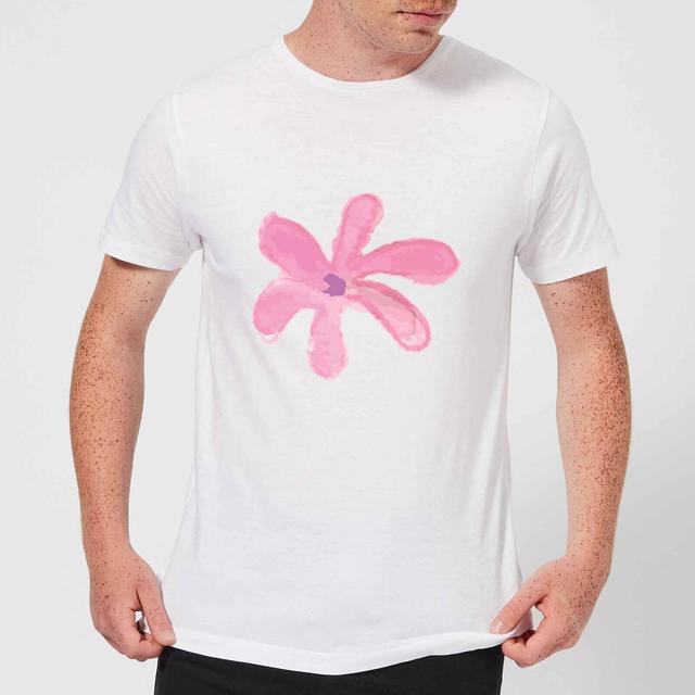 Flower 11 Men's T-Shirt - White - 5XL - Weiß on Productcaster.