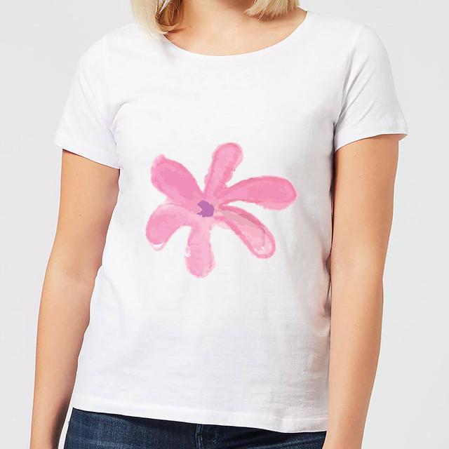 Flower 11 Women's T-Shirt - White - XXL - Weiß on Productcaster.