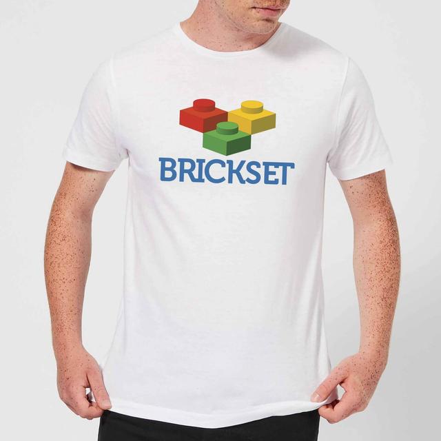 Brickset Logo Men's T-Shirt - White - 5XL - White on Productcaster.