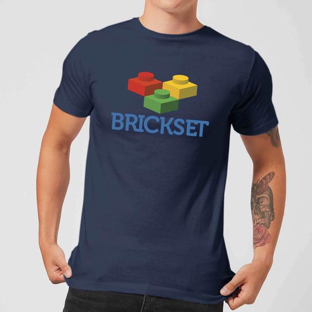 Brickset Logo Men's T-Shirt - Navy - S on Productcaster.