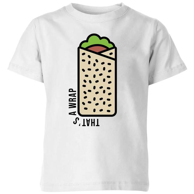 Cooking That's A Wrap Kids' T-Shirt - 11-12 Jahre - Weiß on Productcaster.