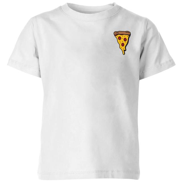 Cooking Small Pizza Slice Kids' T-Shirt - 5-6 Jahre - Weiß on Productcaster.