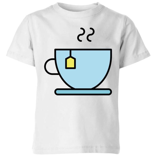 Cooking Cup Of Tea Kids' T-Shirt - 11-12 Jahre - Weiß on Productcaster.