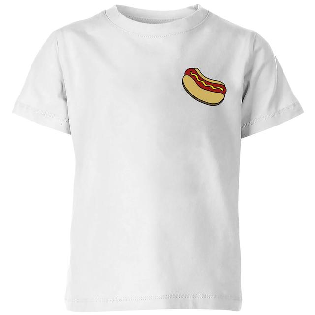 Cooking Small Hot Dog Kids' T-Shirt - 11-12 Jahre - Weiß on Productcaster.