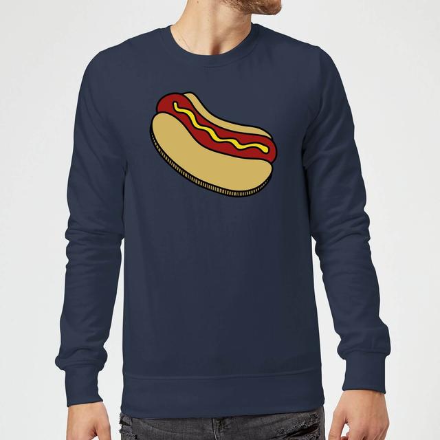 Cooking Hot Dog Sweatshirt - L - Marineblau on Productcaster.