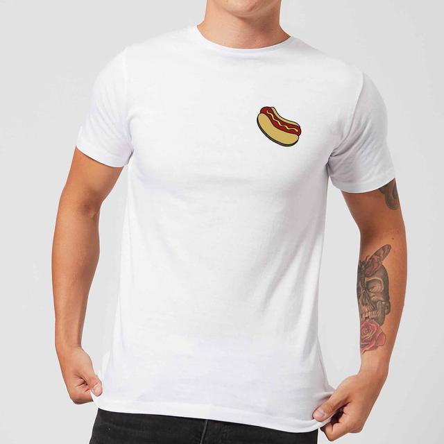 Cooking Small Hot Dog Men's T-Shirt - 5XL - Weiß on Productcaster.