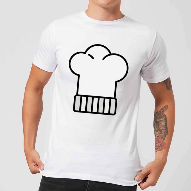 Cooking Chefs Hat Men's T-Shirt - S - Weiß on Productcaster.