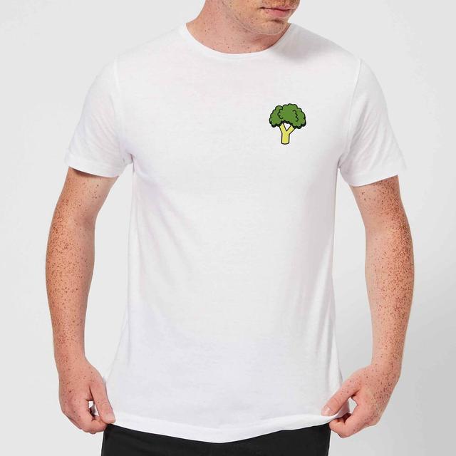 Cooking Small Broccoli Men's T-Shirt - 5XL - Weiß on Productcaster.