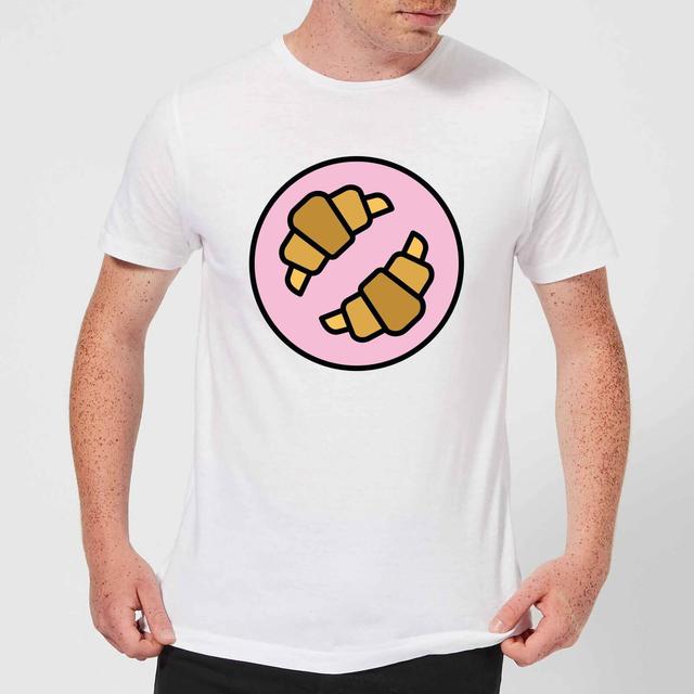 Cooking Croissants Men's T-Shirt - S - Weiß on Productcaster.