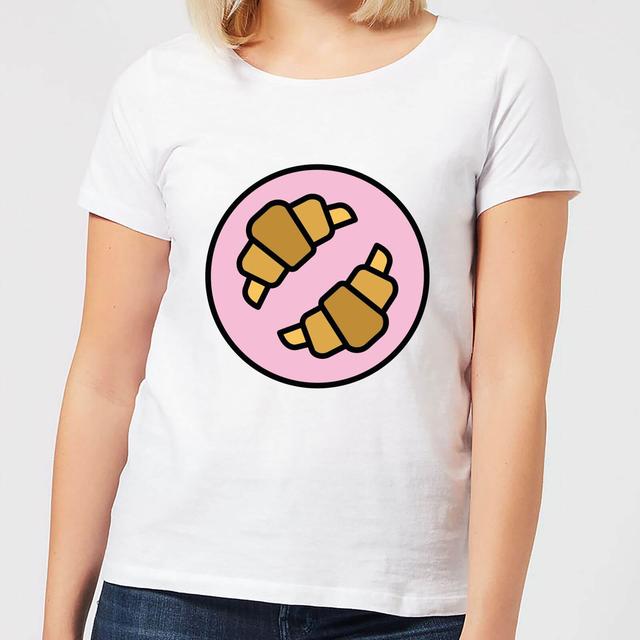 Cooking Croissants Women's T-Shirt - XL - Weiß on Productcaster.