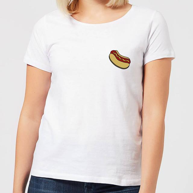 Cooking Small Hot Dog Women's T-Shirt - S - Weiß on Productcaster.