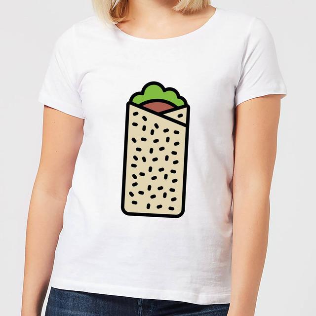 Cooking Burrito Women's T-Shirt - S - Weiß on Productcaster.