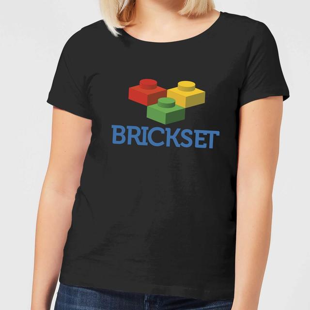 Brickset Logo Women's T-Shirt - Black - XXL - Schwarz on Productcaster.