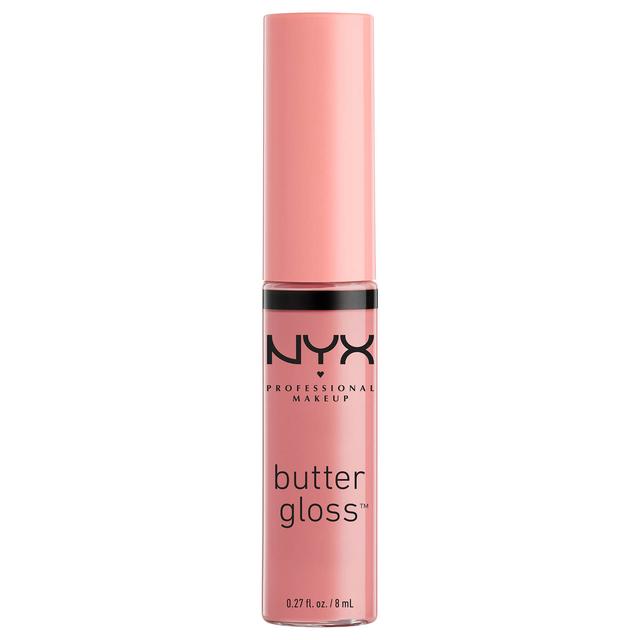 NYX Professional Makeup Butter Gloss (Various Shades) - Crème Brulee - Natural Pink on Productcaster.