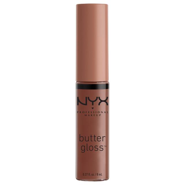 NYX Professional Makeup Butter Gloss (Various Shades) - Ginger Snap - Chocolate Brown on Productcaster.