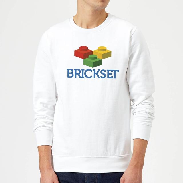 Brickset Logo Sweatshirt - White - XXL - White on Productcaster.