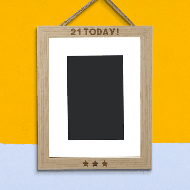 21 Today! Portrait Frame - Small - 20x25cm on Productcaster.