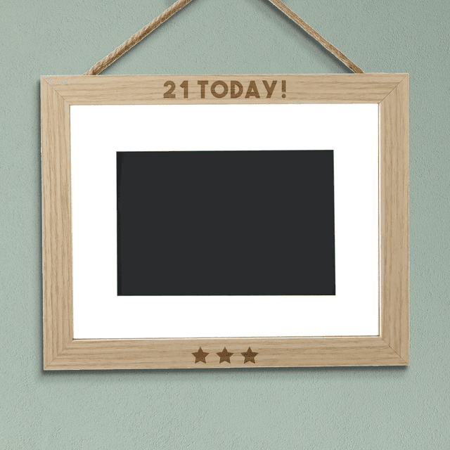 21 Today! Landscape Frame - Small - 20x25cm on Productcaster.