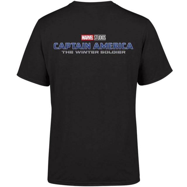 Marvel 10 Year Anniversary Captain America The Winter Soldier Men's T-Shirt - Black - S on Productcaster.