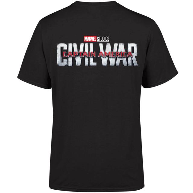 Marvel 10 Year Anniversary Captain America Civil War Camiseta de Hombre - Negra - XL on Productcaster.