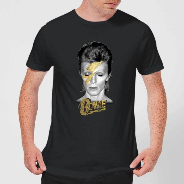 Camiseta Aladdin Sane On Black para hombre de David Bowie - Negro - XL on Productcaster.