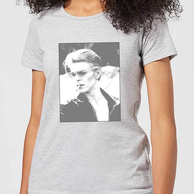 Camiseta Wild Profile Framed para mujer de David Bowie - Gris - M - Gris on Productcaster.