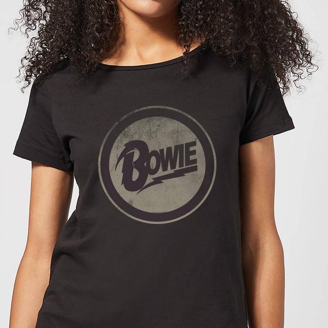 Camiseta Circle Logo para mujer de David Bowie - Negro - XXL on Productcaster.