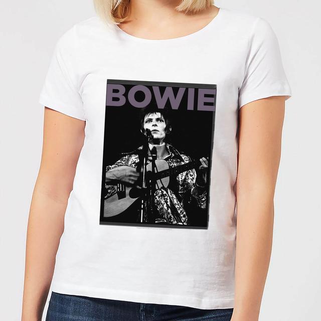 Camiseta Rock 2 para mujer de David Bowie - Blanco - XL - Blanco on Productcaster.