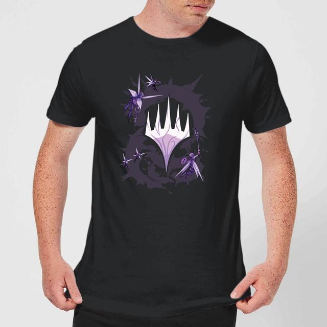 Magic The Gathering Throne of Eldraine Fairytale Men's T-Shirt - Black - 4XL on Productcaster.