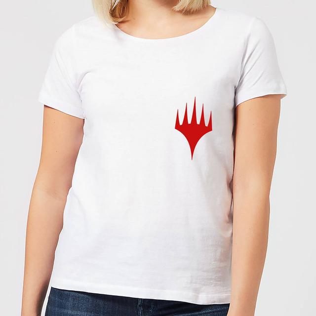 Magic The Gathering Throne of Eldraine Smite The Wicked Women's T-Shirt - White - 4XL on Productcaster.