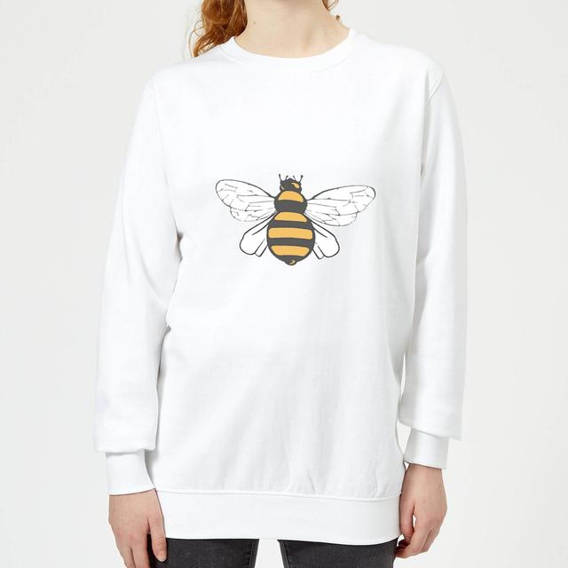 Bee Women's Sweatshirt - White - XL - Weiß on Productcaster.