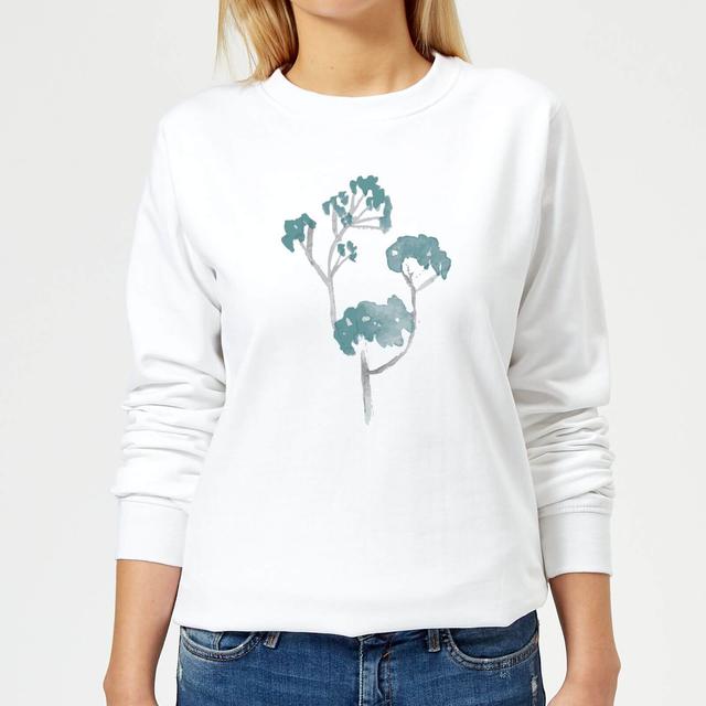 Tree 1 Women's Sweatshirt - White - M - Weiß on Productcaster.