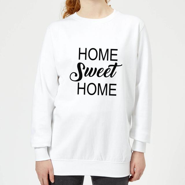 Home Sweet Home Women's Sweatshirt - White - L - Weiß on Productcaster.