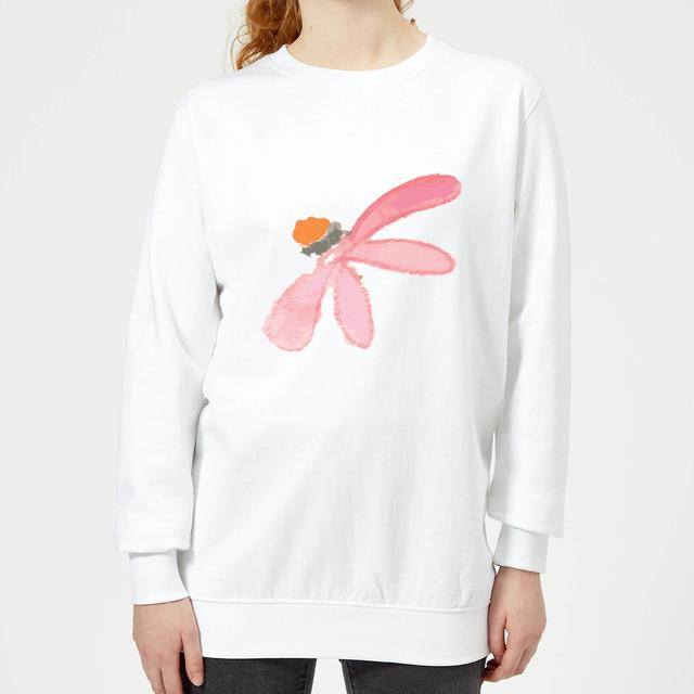 Flower 10 Women's Sweatshirt - White - XS - Weiß on Productcaster.