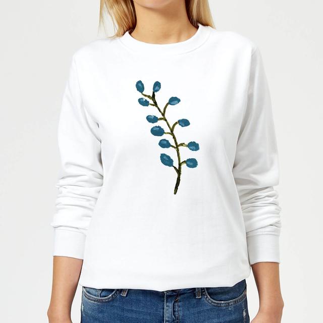 Flower 16 Women's Sweatshirt - White - L - Weiß on Productcaster.