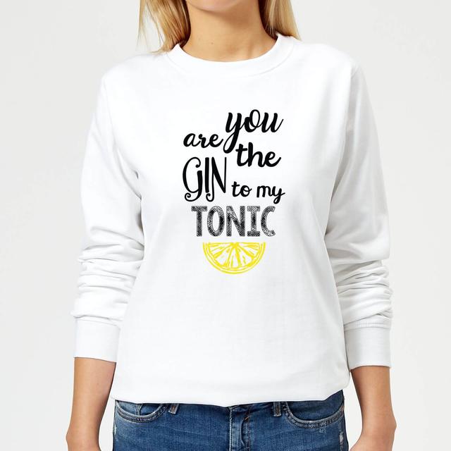 You Are The Gin To My Tonic Women's Sweatshirt - White - S - Weiß on Productcaster.