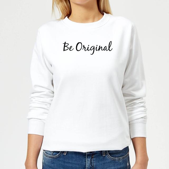 Be Original Women's Sweatshirt - White - M - White on Productcaster.