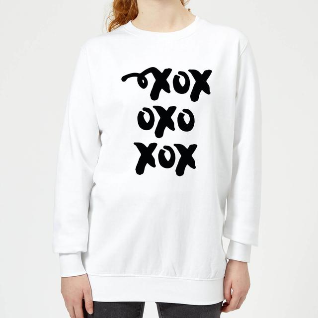 Xoxo Women's Sweatshirt - White - M - Weiß on Productcaster.