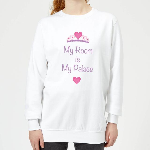 My Room Is My Palace Women's Sweatshirt - White - XL - Weiß on Productcaster.