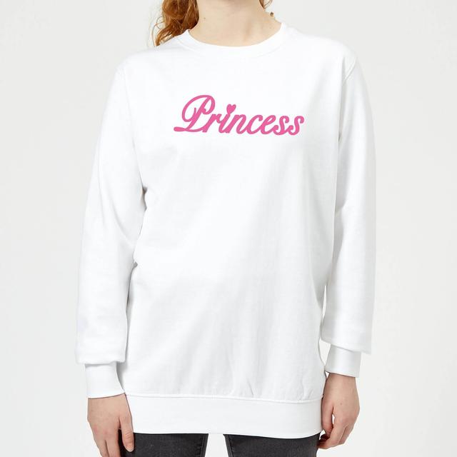 Princess Women's Sweatshirt - White - L - Weiß on Productcaster.