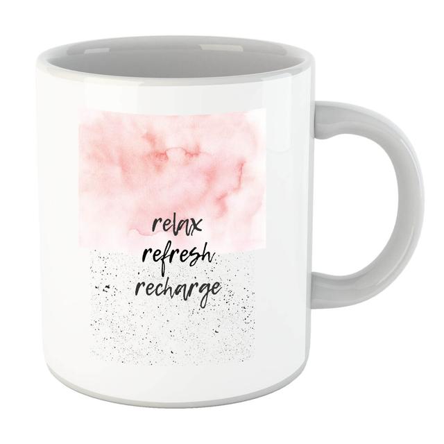 Relax Refresh Recharge Mug on Productcaster.