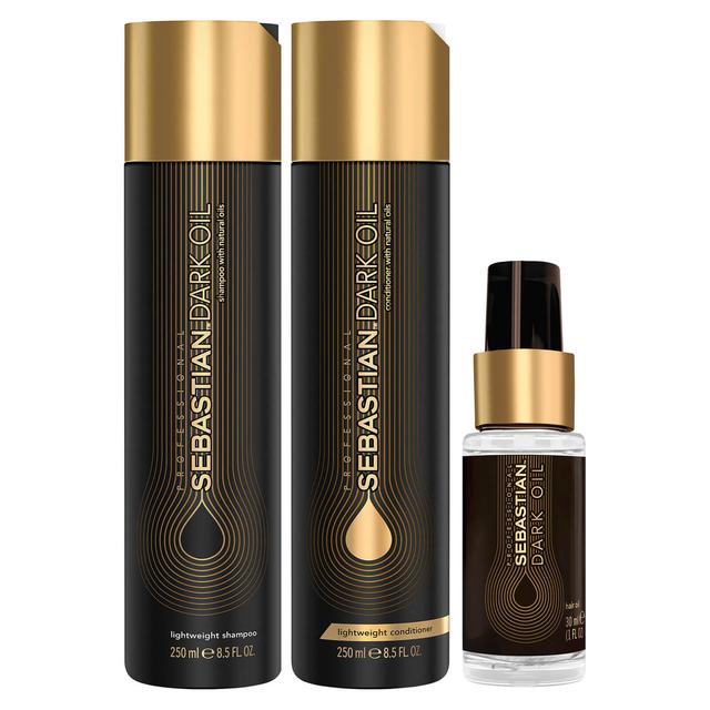 Sebastian Professional Dark Oil Frizz Taming Bundle (Worth £55.40) on Productcaster.