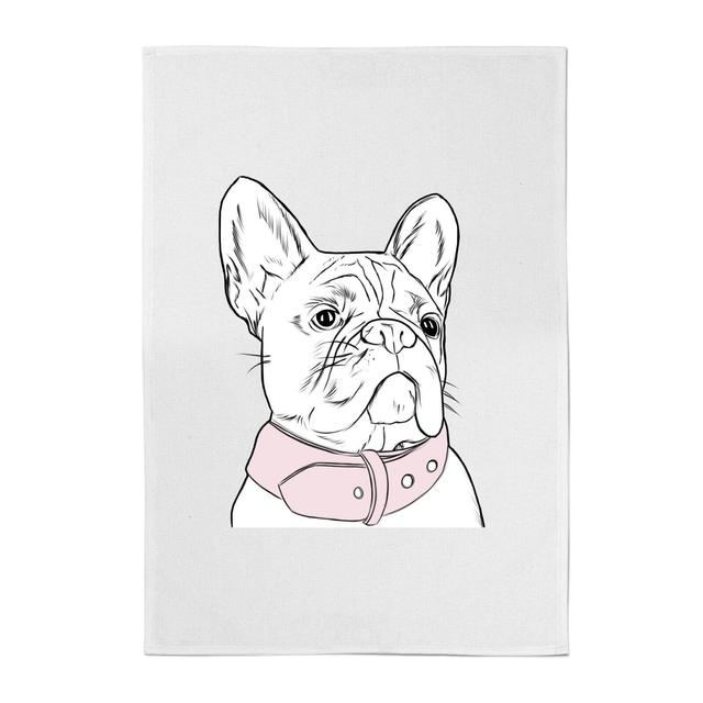 Frenchie Cotton Tea Towel on Productcaster.