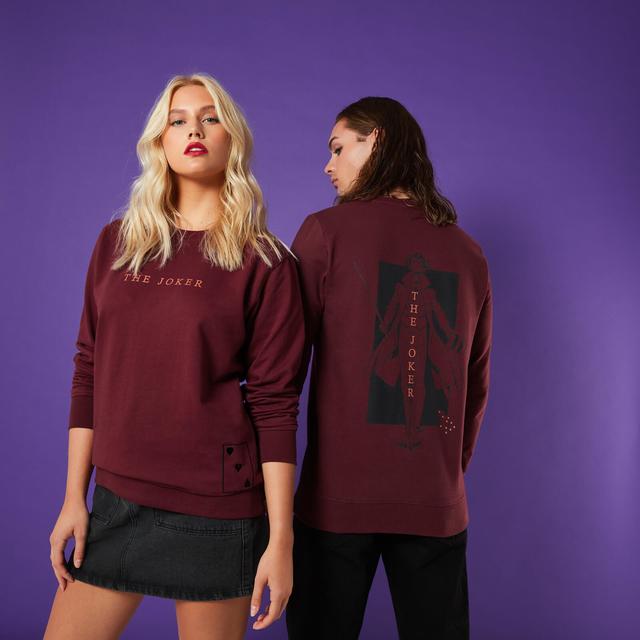 Sudadera con bordado Heart Of The Fool - Burdeos - XL - Burgundy on Productcaster.