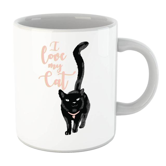 I Love My Cat Black Cat Mug on Productcaster.