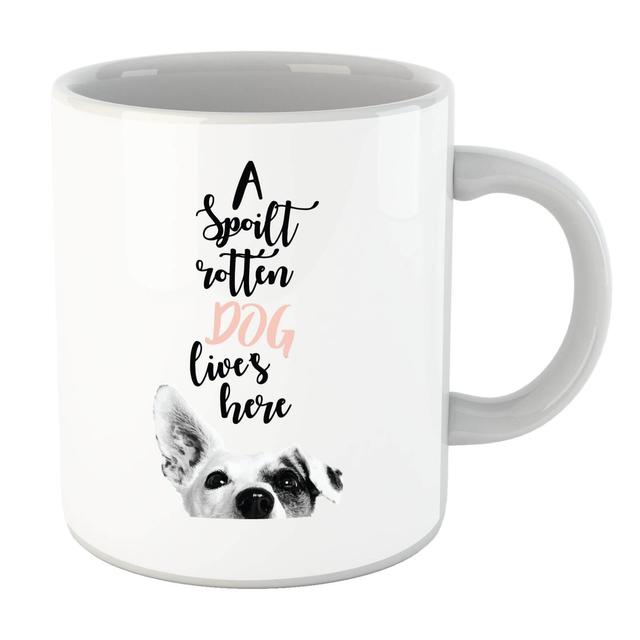 A Spoilt Rotten Dog Lives Here Jack Russell Mug on Productcaster.