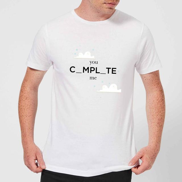 You Complete Me Men's T-Shirt - White - M - Weiß on Productcaster.