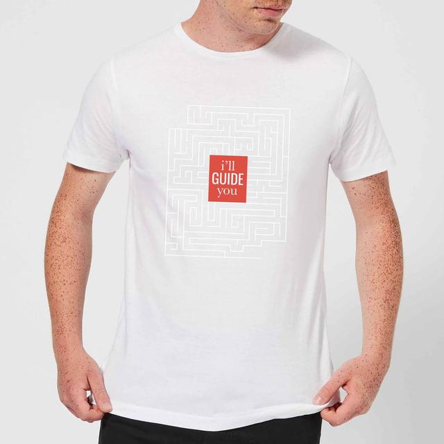 I'll Guide You Men's T-Shirt - White - XL - Weiß on Productcaster.