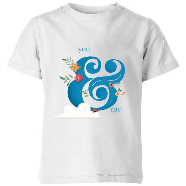 You & Me Kids' T-Shirt - White - 5-6 Years - White on Productcaster.