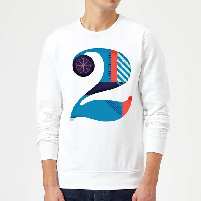 2 Sweatshirt - White - L - Weiß on Productcaster.